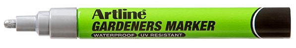 Marker pentru Grădinari Vârf Rotund 2,3 mm Artline Argintiu