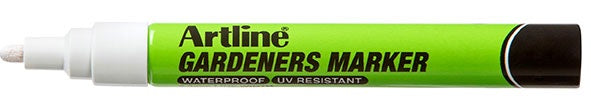 Marker pentru Grădinari Vârf Rotund 2,3 mm Artline Alb