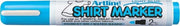 Marker pentru Textile T-Shirt Vârf Rotund 2 mm Artline Bleu