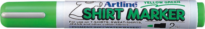 Marker pentru Textile T-Shirt Vârf Rotund 2 mm Artline Vernil
