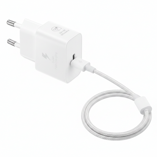 Încărcător Rețea Super Fast Charger 25W USB-C Alb Samsung