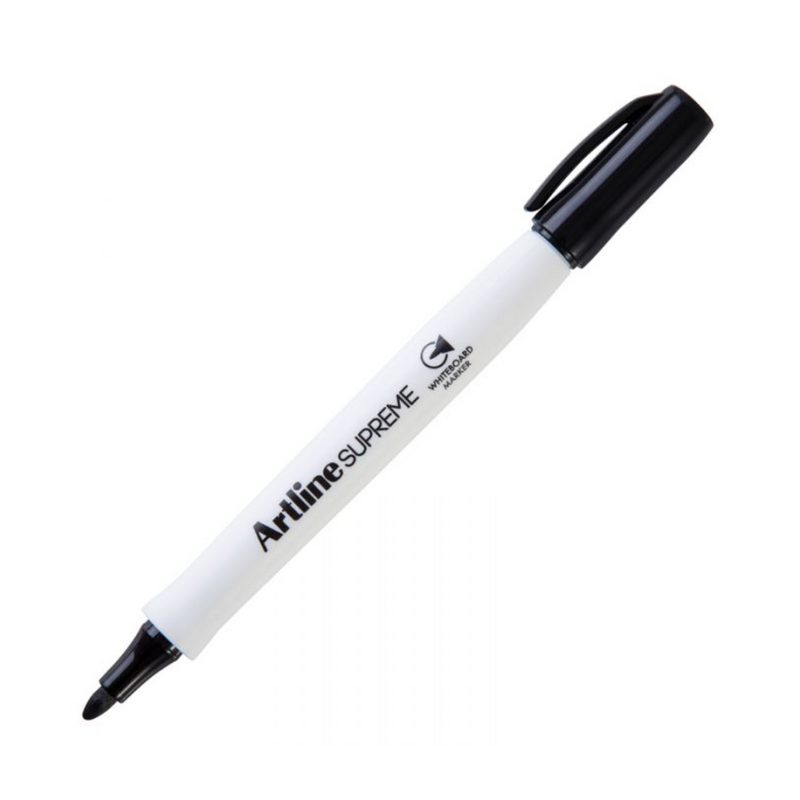 Set 4 Markere pentru Tablă Supreme Dry Safe Vârf Rotund 1,5 mm Artline