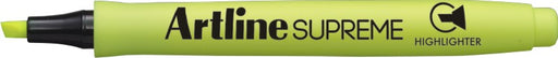 Textmarker Supreme Vârf Teșit 1-4 mm Artline Galben Fluorescent