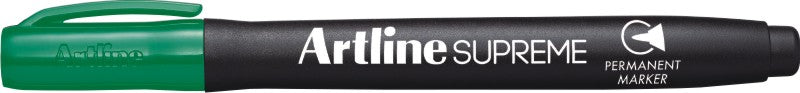 Marker Permanent Supreme Vârf Rotund 1 mm Artline Verde