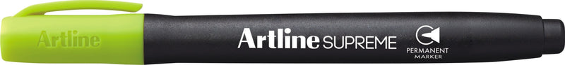 Marker Permanent Supreme Vârf Rotund 1 mm Artline Galben Pastel
