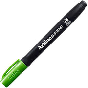 Marker Permanent Supreme Metallic Vârf Rotund 1 mm Artline Verde Metalizat