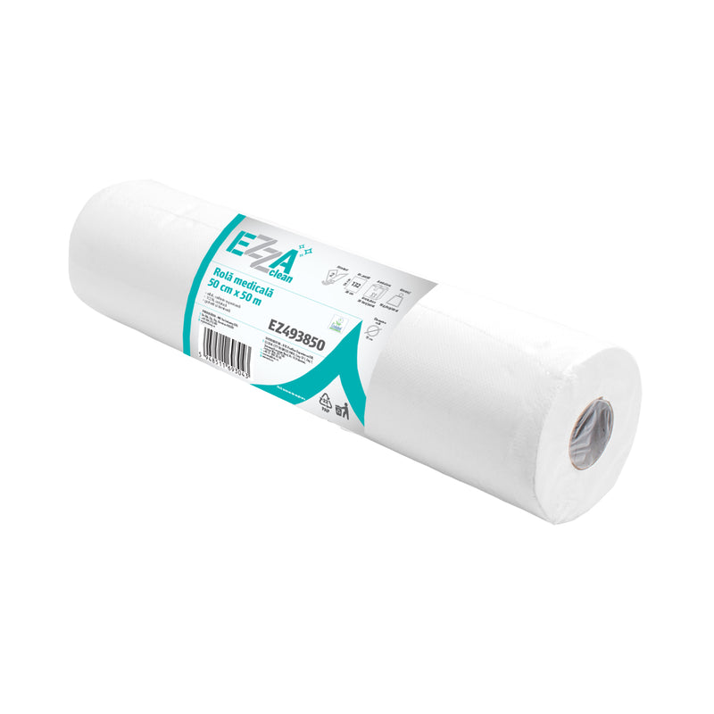 Rola medicala EZZA Clean 2 straturi 50 m - 9 role 50 cm