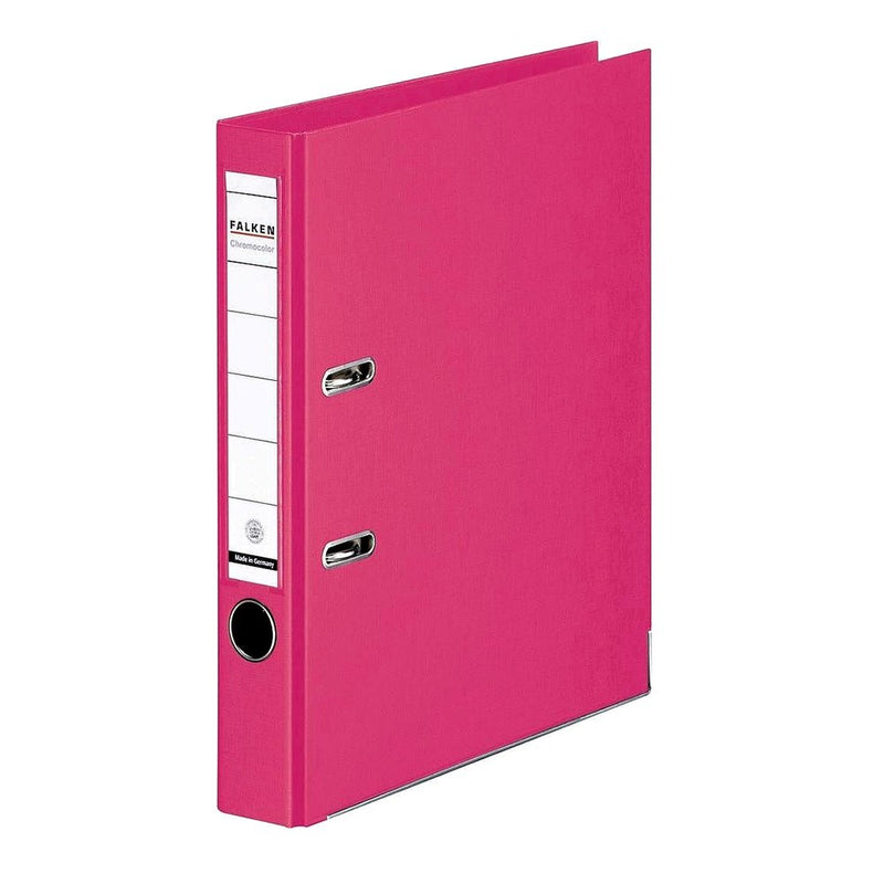 Biblioraft Chromocolor 50 mm Fucsia marca Falken pentru organizarea și arhivarea documentelor