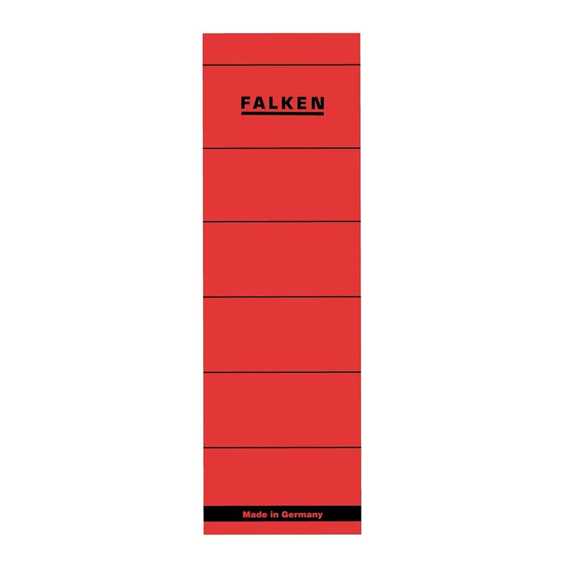 Etichete autoadezive biblioraft Falken roșu 60x190 mm
