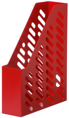 Suport Vertical Plastic Cataloage Klassik Roșu - HAN