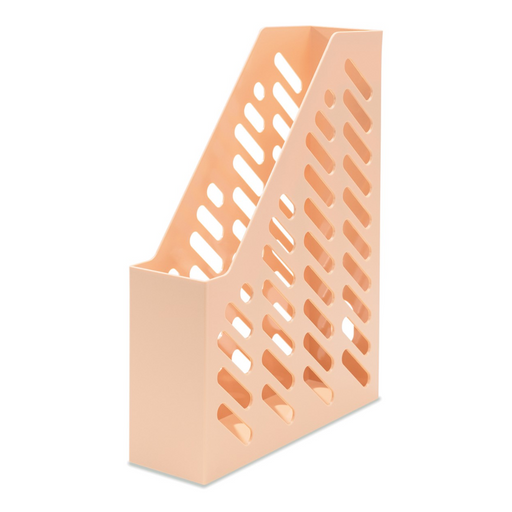 Suport Vertical Plastic Cataloage Klassik Portocaliu Pastel - HAN