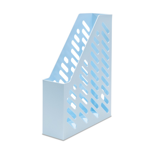 Suport Vertical Plastic Cataloage Klassik Albastru Pastel - HAN