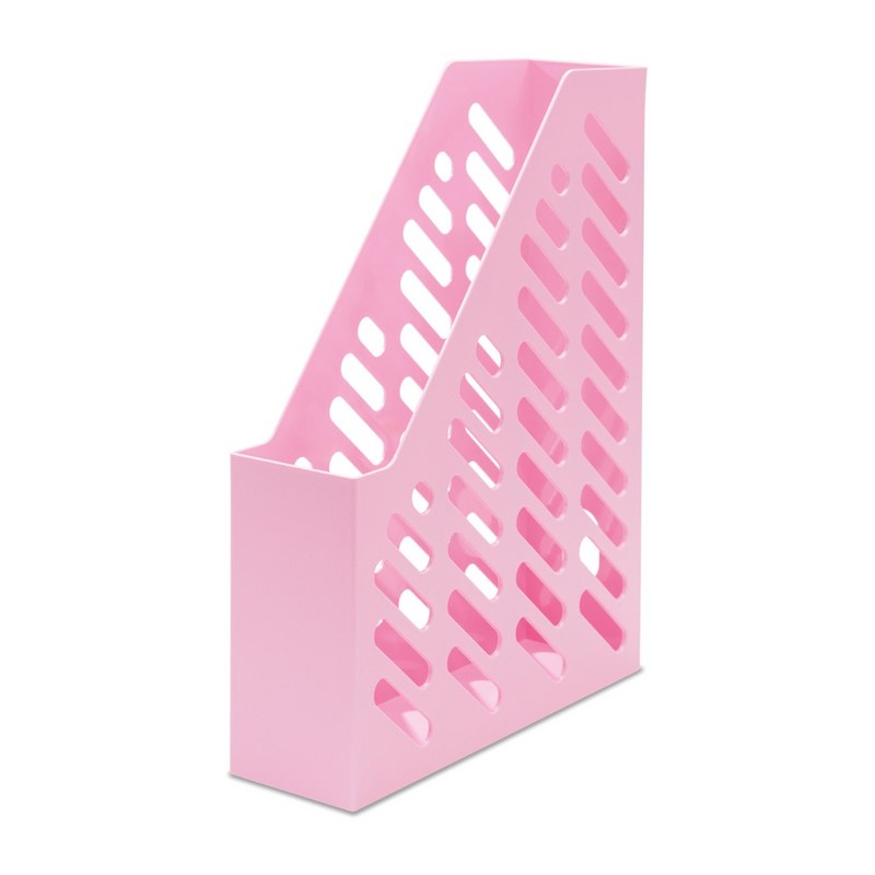Suport Vertical Plastic Cataloage Klassik Roz Pastel - HAN