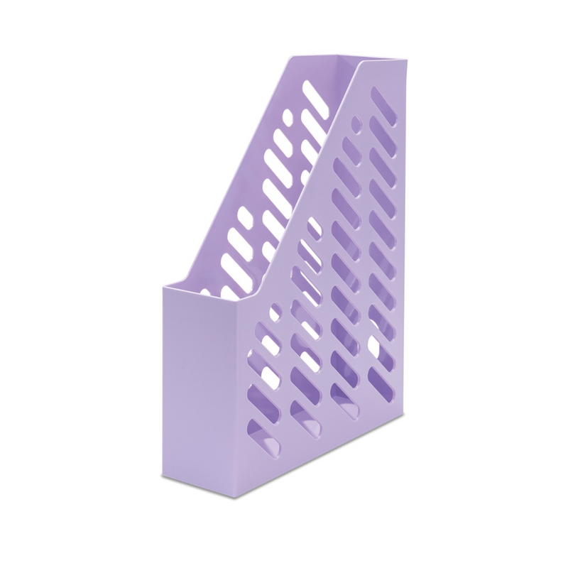 Suport Vertical Plastic Cataloage Klassik Violet Pastel - HAN