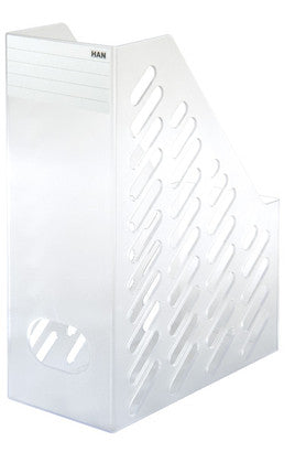 Suport Vertical Plastic Cataloage Klassik XXL Transparent Mat - HAN