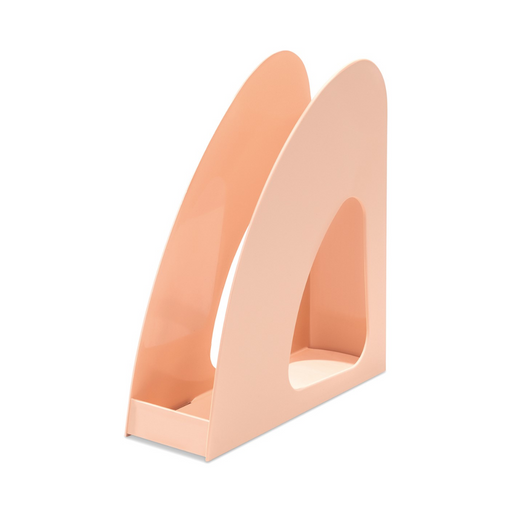 Suport Vertical Plastic Cataloage Re-Loop PP Reciclat Portocaliu Pastel - HAN
