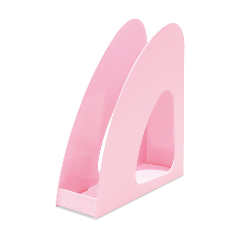 Suport Vertical Plastic Cataloage Re-Loop PP Reciclat Roz Pastel - HAN