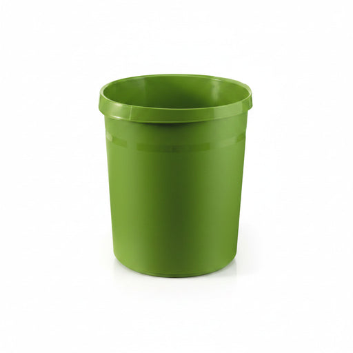 Coș birou HAN Grip 18L verde, polipropilenă, design contemporan