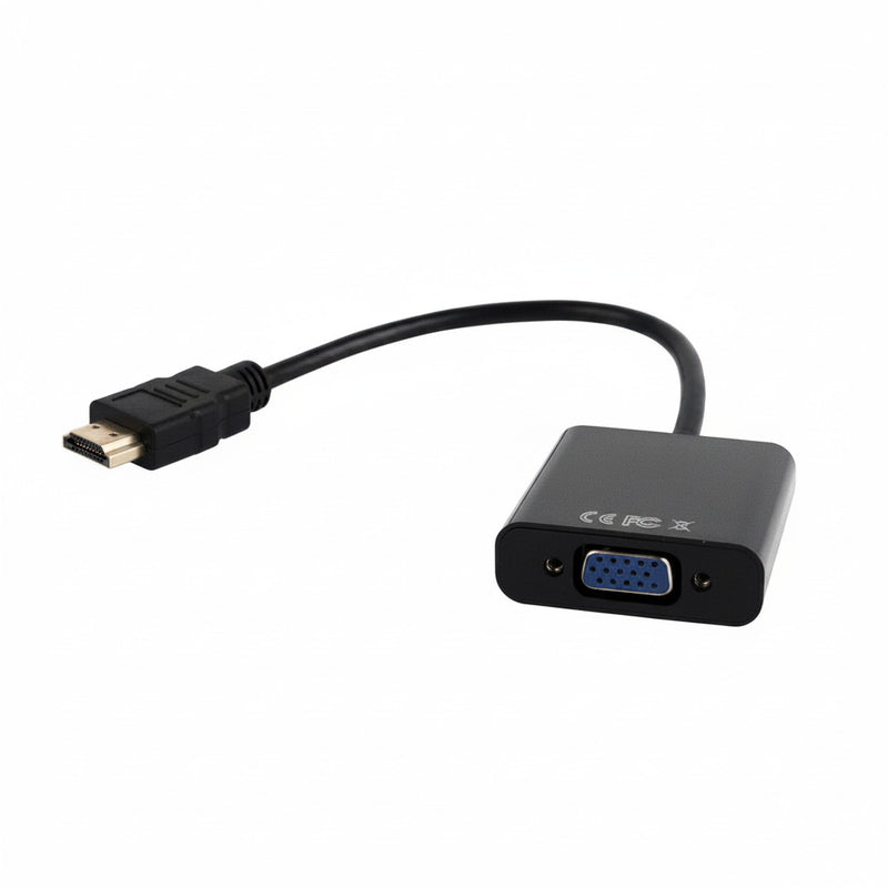 Cablu Adaptor HDMI la VGA SPC-HDMI-VGA-03 0.15m Full HD Negru Spacer