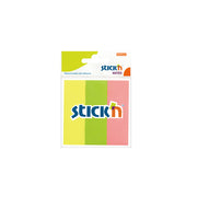 Stick Notes Index 76 x 25 mm, 3 x 50 File/Set Stick'n Neon