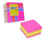 Cub Notes Adeziv 4 Culori Asortate 76x76mm 400 File Stick'n