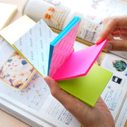 Notes Adeziv Magic Notes 4 Culori Neon 76x127mm 100 File Stick'n