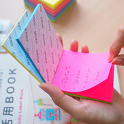 Notes Adeziv Magic Notes 4 Culori Neon 76x127mm 100 File Stick'n