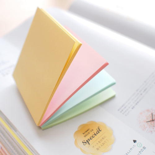 Notes Adeziv Magic Notes 4 Culori Pastel 76x76mm 100 File Stick'n