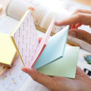 Notes Adeziv Magic Notes 4 Culori Pastel 76x76mm 100 File Stick'n