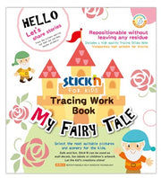 Carte Educativă Tracing Work Book My Fairy Tale Stick'n