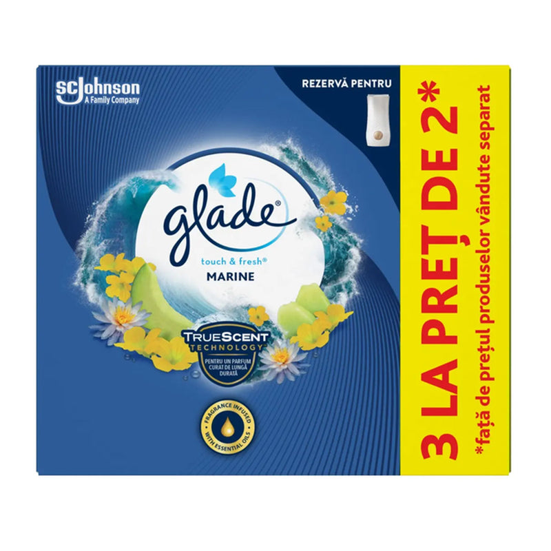 Rezerva odorizant Glade Microspray Marin 3 x 10 ml