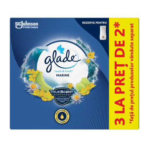 Rezerva odorizant Glade Microspray Marin 3 x 10 ml