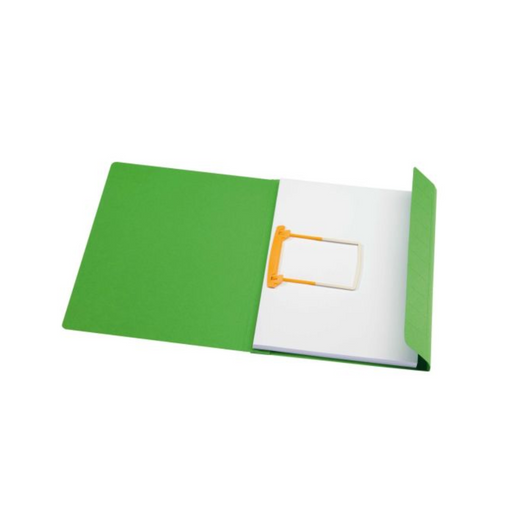 Dosar carton color cu alonjă arhivare de mare capacitate, JALEMA Secolor verde pentru organizarea și arhivarea documentelor