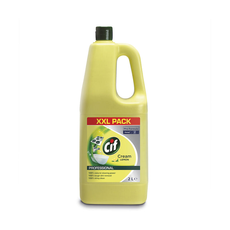 Crema de curatat Cif Professional non-abraziva 2 l Lămâie