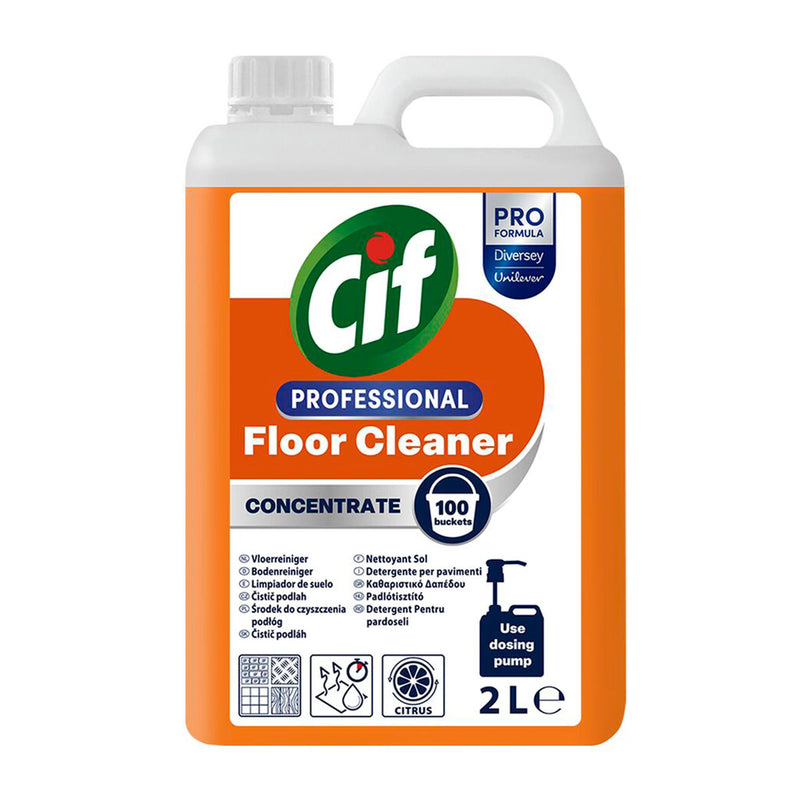 Detergent concentrat Cif Professional Pro Formula 2 l Pardoseli
