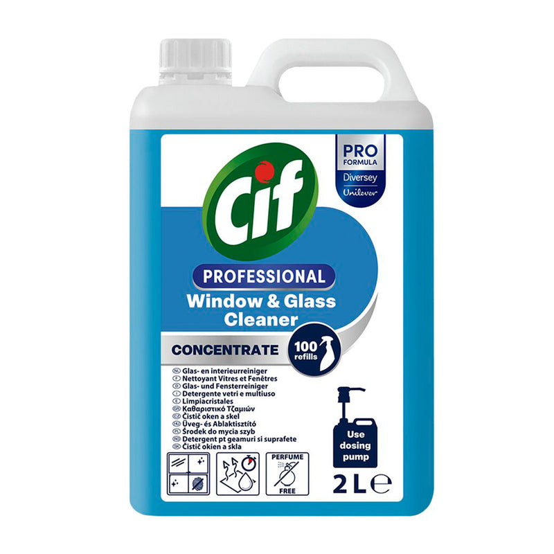 Detergent concentrat Cif Professional Pro Formula 2 l Geamuri și sticlă