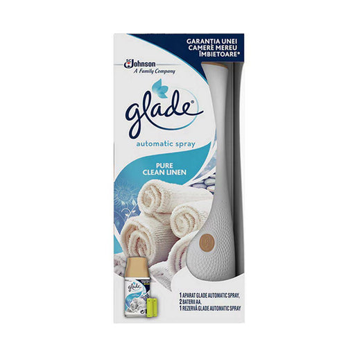 Odorizant automat Glade Automatic Spray cu rezerva 269 ml Clean Linen