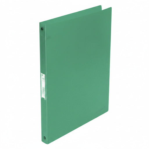 Caiet Mecanic 4 Inele - D16mm, Coperți Flexibile PP, Q-Connect - Verde Transparent Q-connect
