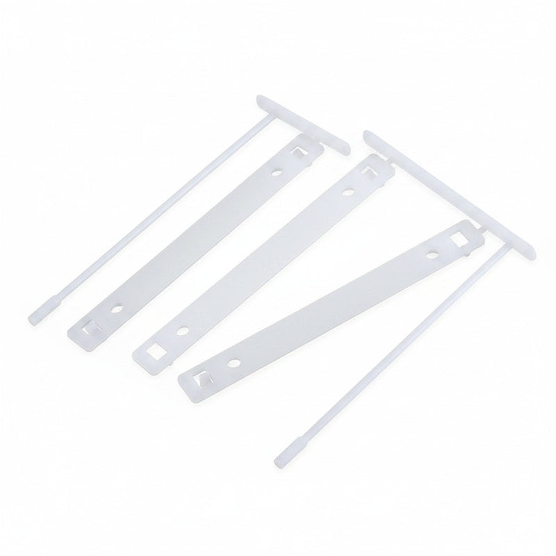 Alonjă de mare capacitate plastic Z-Clip albă 100 buc/set Q-Connect
