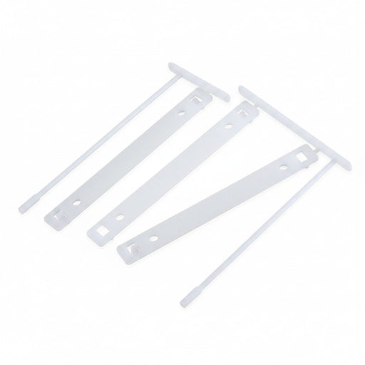Alonjă de mare capacitate plastic Z-Clip albă 100 buc/set Q-Connect
