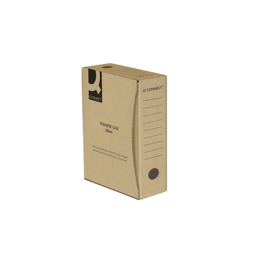 Cutie Arhivare 100mm Carton 400gsm Gri/Negru 100x339x298mm - Q-Connect