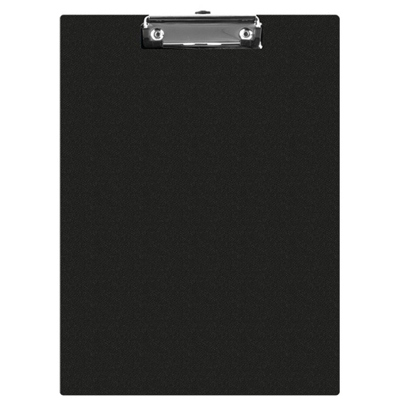 Clipboard Simplu A5 PVC, Negru marca Q-Connect cu clemă metalică pentru fixarea documentelor