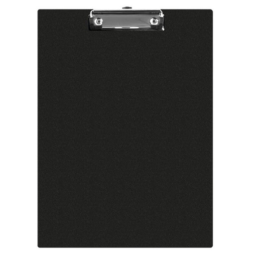 Clipboard Simplu A5 PVC, Negru marca Q-Connect cu clemă metalică pentru fixarea documentelor