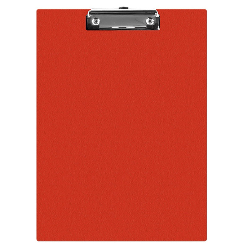 Clipboard Simplu A5 PVC, Roșu marca Q-Connect cu clemă metalică pentru fixarea documentelor