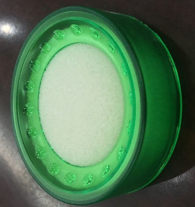 Buretiera D5 cm plastic verde transparent Kejea - imagine produs