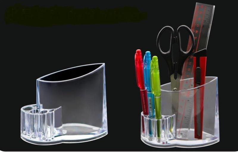 Organizer Metalic Mesh, de Birou, 3 Compartimente, Q-connect - Negru, Q-Connect