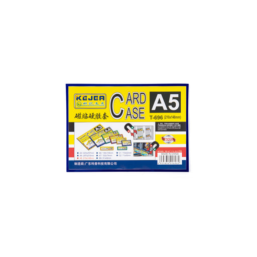 Buzunar Magnetic Transparent A5 ABS+PVC Kejea Albastru