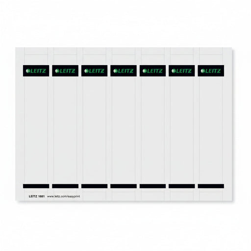 Etichete printabile biblioraft Leitz 52 mm, carton FSC reciclabil, set 175 bucăți