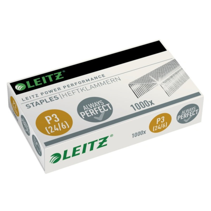 Capse 24/6 Power Performance P3 1000 buc/cut Leitz