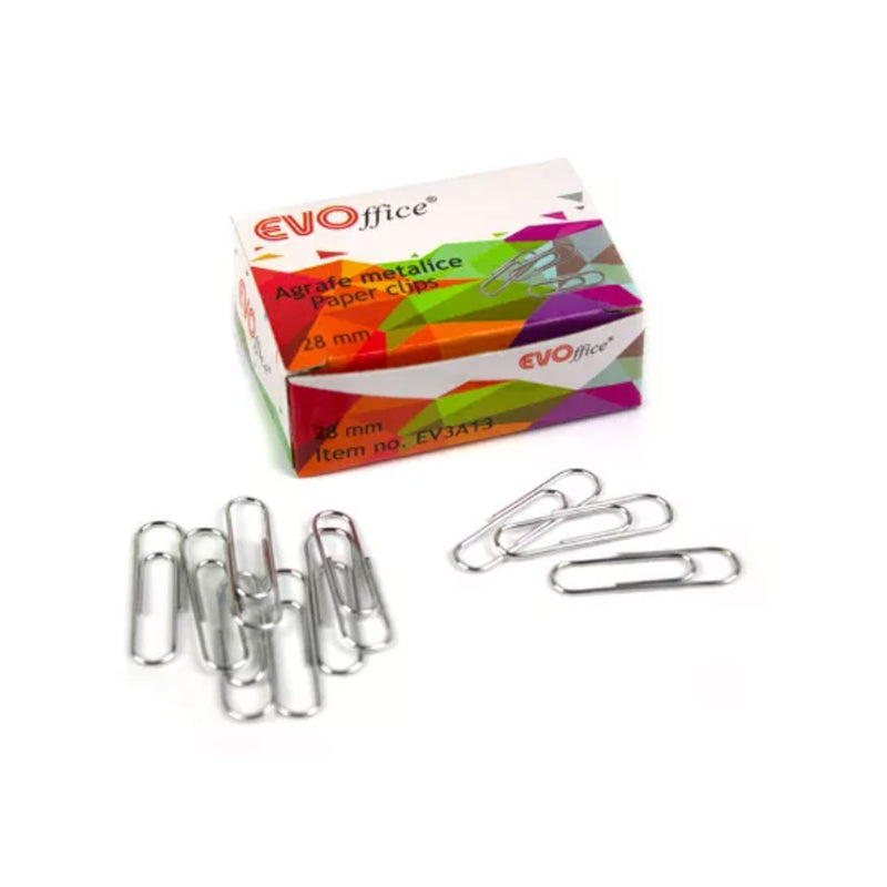 Agrafe Birou 28 mm Zincate 100 buc - EVOffice